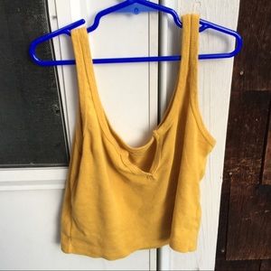 Brandy Melville Yellow Tank
